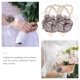 thumbnail image 2 of 2 pulseras de flores con ramilletes de perlas para boda, 2 of 8