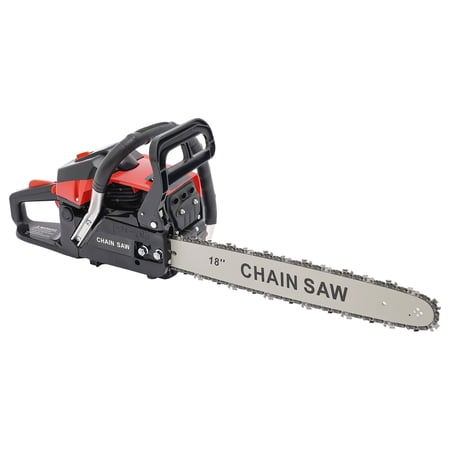 ToppiJoy 2200W 58CC Chainsaw 18 inch Gas Powered,2800-11000rpm Handheld Cordless Gasoline Chain Saws 2-Stroke, Chainsaw for Trees Wood Forest Cutting