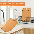 thumbnail image 5 of Pine Fiber Composite Reversible Cutting Board 2-Pack with Juice Groove, Medium & Large, Dishwasher Safe, 5 of 9