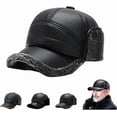 thumbnail image 7 of Specollect 4 Pcs Men's Winter Hat with Ear Flaps and Visor for Cold Weather Windproof Warm Cap for Outdoor Activities, 7 of 7