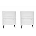 thumbnail image 1 of Set de 2 Buros Lorea Blanco y Negro Kessa Muebles, 1 of 5