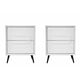 thumbnail image 1 of Set de 2 Buros Lorea Blanco y Negro Kessa Muebles, 1 of 5