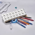 thumbnail image 5 of Xecao Dachshund Dog Print Leather Pencil Case -Stationery Bag Pen Holder for Work & Office, 5 of 5