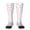 2 Black-2, variant on Easter bunny footprint Print Compression Socks for Both Men And Women for Running, Travel, Flight, Nurse