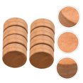thumbnail image 3 of RUNROTOO 8 Pcs Coussinets en Liège pour Trompette Bois Kaki pour Réparation d'Instruments, 3 of 8
