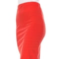 thumbnail image 5 of Women's Stretch Fit Bodycon Pencil Skirt Versatile Elegance, 5 of 6