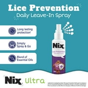 Nix Ultra Lice Treatment & Prevention Kit: Shampoo, Removal Comb & Daily Prevention Spray