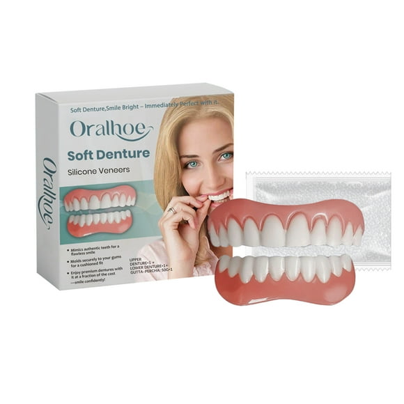 Orthodontic Dentures for Beautiful Teeth, Dental Braces for Improving Teeth, and Dental Gap Filling Kit
