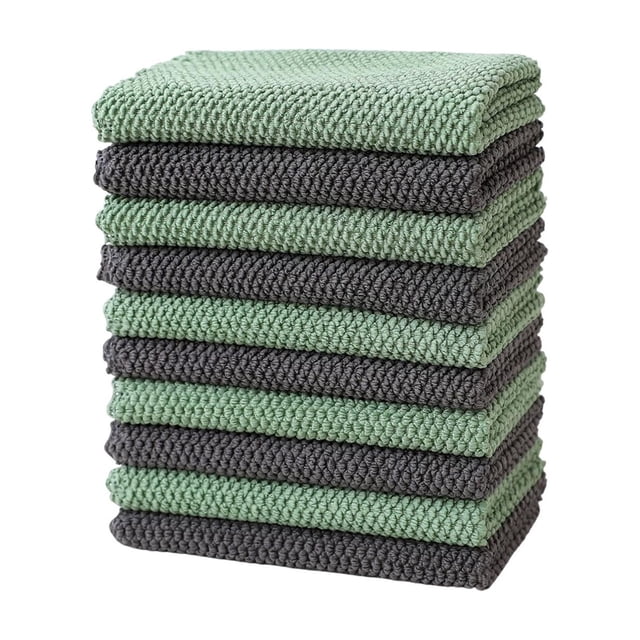 Kitchen Paper Towels and Car Drying Towel Polyester Soft Reusable Decorative Item (11.81In) for Kitchen Organization