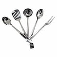 thumbnail image 2 of NuSteel TG-RSY-T5 Kitchen Tool Set - Silver, 2 of 3