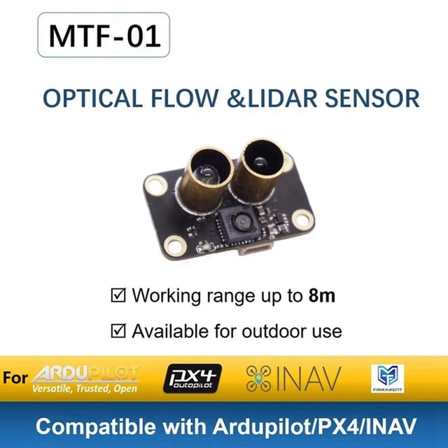 Módulo de Sensor de Flujo Óptico y Lidar MicoAir MTF-01 Módulo de Posicionamiento UAV para Micolink