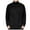 Black, variant on Men's Button Pocket Half Turtleneck Knit Sweater Solid Color Casual Winter Wear