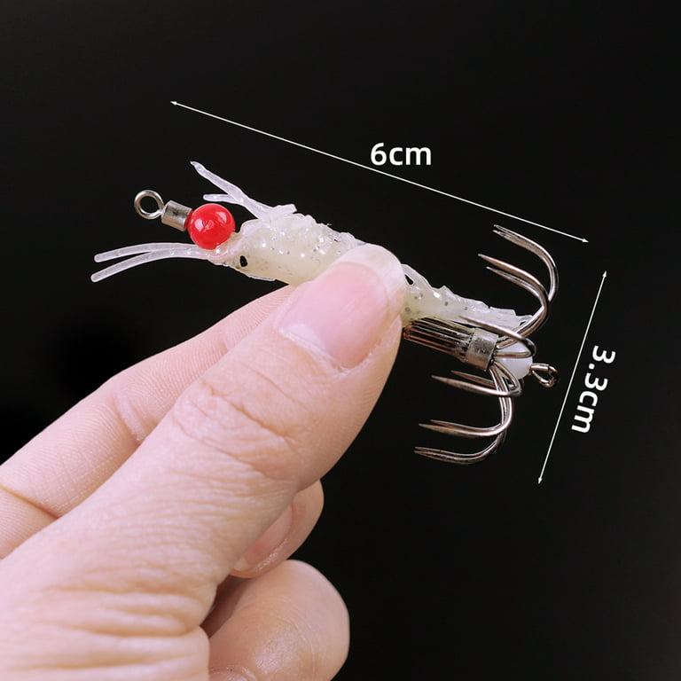  Fishing Lure Bait, Fishing Tackle 2Pcs Soft Lure Bait,  Eco‑friendly Material Sturdy and Durable for River Fishing, Ocean Boat  Fishing Bait Accessory : Sports & Outdoors