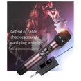 thumbnail image 1 of New One-To-Two Household Microphone Universal Microphone Metal Wireless Microphone Performance Ktv Singing Microphone, 1 of 5