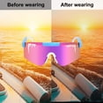 thumbnail image 2 of Gafas de sol deportivas, gafas de sol polarizadas para ciclismo, béisbol, correr, conducir, pesca, golf, esquí Adepaton WMZL-983-2, 2 of 6