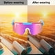thumbnail image 2 of Gafas de sol deportivas, gafas de sol polarizadas para ciclismo, béisbol, correr, conducir, pesca, golf, esquí Adepaton WMZL-983-2, 2 of 6