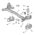 thumbnail image 4 of Rear Axle Spring Stopper Rear Axle Spring Stopper 9813587180 Improved  Rear Axle Buffer Stop Block Replacement For  3008 4008 5008, 4 of 8