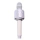 thumbnail image 2 of Moyic Micrófono inalámbrico para teléfono inteligente, compatible con Bluetooth, recargable, KTV, Karaokes, micrófono de repuesto de cuero, para Cables de audio/vídeo Blanco, 2 of 6