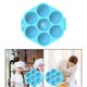 thumbnail image 4 of moldes de silicona para dulces Molde Para Hornear Chocolate Semiesfera De 7 Agujeros Para Hacer Bombas De Chocolate Caliente Azul Azul Magideal moldes de silicona para dulces, 4 of 6