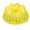Yellow, variant on HomeLife Cake Mold Anti-deformation Non-stick Crown Shaped Easy Operation Lovely Biscuit Mold Kitchen Supplies