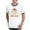 Navy/White, variant on - Boo Haw: Playful Ghostly Design Men's Ringer T Shirt - 100% Cotton Ringed T-Shirt