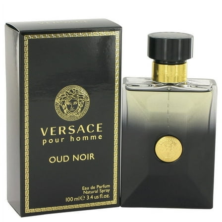 Versace Versace Pour Homme Oud Noir Eau De Parfum Spray for Men 3.4 oz