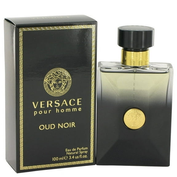 Versace Versace Pour Homme Oud Noir Eau De Parfum Spray for Men 3.4 oz