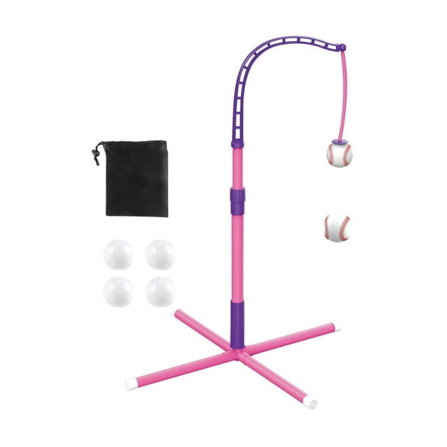 S SERENABLE Kids Baseball Pitching Machine Backyard Entertainment Games Baseball Thrower G