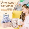 thumbnail image 2 of Bunny Keychain with Tin Box, Cute Keychain Gift, Soft Bunny Keychain Accessories for Women, 2 of 13