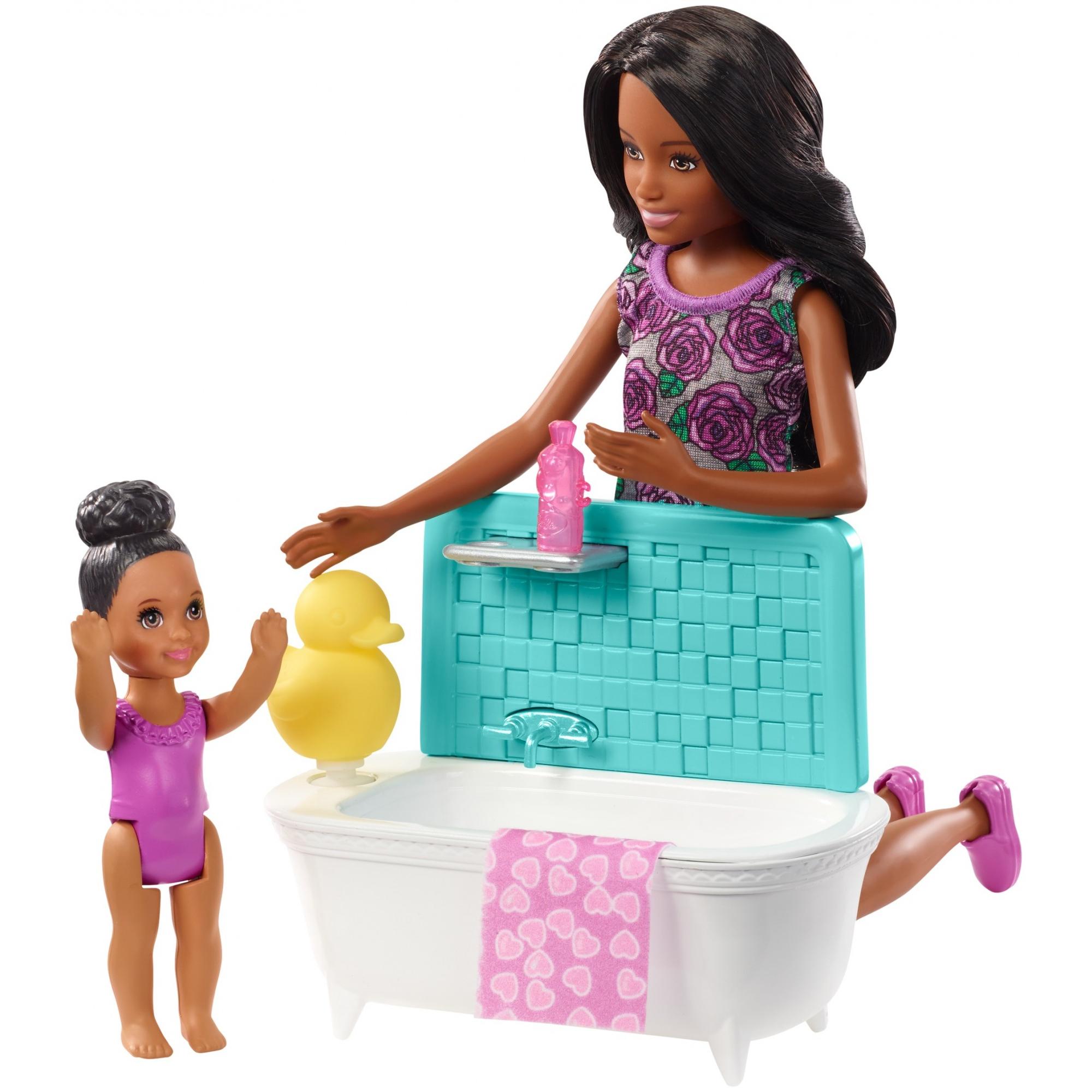 Barbie Skipper Babysitters Inc. Bath Time Playset with Toddler Doll - image 4 of 8