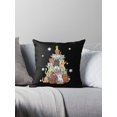 thumbnail image 1 of Nuevo árbol para gatos con un suéter navideño feo: divertidas fundas de almohada para regalar en Navidad a gatos., 1 of 1