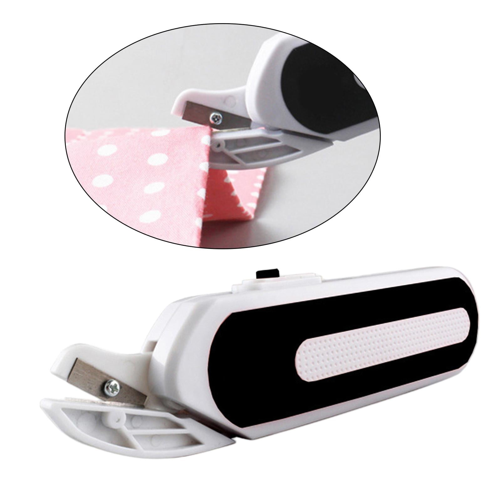 Yunhgft Electric Scissors Mini Shears for Crafts Cardboard Scrapbooking Tailors Cutting Black