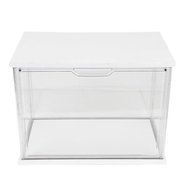 Clear Acrylic Display Case for Mini Figures,Clear Display Box Assemble Storage Organizer Showcase for Action Figures Toys
