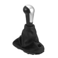 thumbnail image 1 of Perilla de cambio de marchas Unique Bargains con cubierta, perilla de palanca de cambios manual de 5 velocidades para Chevrolet Spark, plástico y cuero sintético, 1 of 6