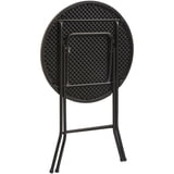 Mainstays 31" Round High-Top Folding Table, Walnut - Walmart.com