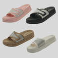 thumbnail image 5 of 9022-1 Women’s Slide Sandals – Soft EVA Slip-On Slippers | Lightweight, Non-Slip, Waterproof Shower & House Slides for Bathroom, Beach, Gym, Travel & Everyday Comfort, 5 of 7