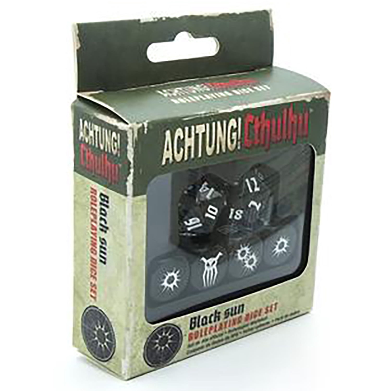 Achtung! Cthulhu 2d20: Black Sun Dice Set&nbsp;&nbsp;