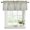 White, Green, Gold, variant on Fall Leaves Curtain Valances for Windows, Kitchen Valance Window Treatments Panel 2 Pack, Autumn Green Orange Forest Branch Rod Pocket Short Curtains for Bathroom Bedroom 42 x 12 Inch