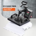thumbnail image 2 of Heat Press, 12x10Inch T-Shirt Press Machine, T-shirt Press Heat Press 30x23cm Printing Machine Heat Transfer Sublimation Machine for T-shirts, 2 of 10