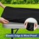 thumbnail image 2 of Mantel de poliéster impermeable Homing para mesa plegable de 6 pies, 2 of 9