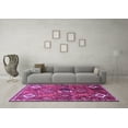 thumbnail image 3 of Ahgly Company Indoor Rectangle Persian Purple Traditional Area Rugs, 2' x 4', 3 of 4