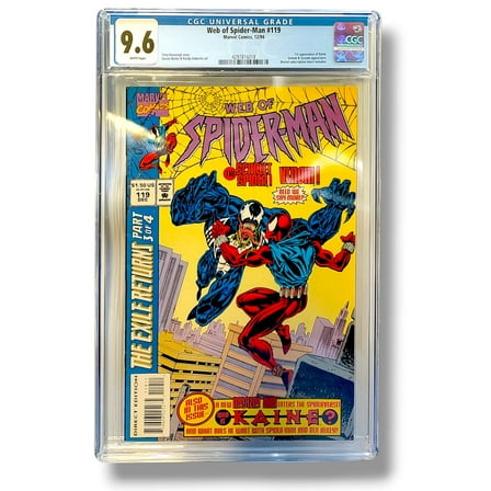 Marvel Comics Web of Spider-Man #119 1994, 1st Appearance of Kaine [CGC 9.6]