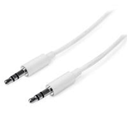 UPC: 0065030850704 | StarTech 3.3  Stereo Audio Cable White (MU1MMMSWH)