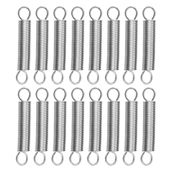 Miangastore 20pcs Tension Spring Mechanical Compression Spring Extension Spring With Hook Small Springs For Crafting Mechanical Compression Springs