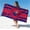 Blue Giant, variant on Philadelphia football fan ultra-thin, lightweight microfiber beach towel, themed design, sand-proof, extra-large size, quick-drying and absorbent, unisex 71x31in