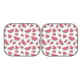 thumbnail image 7 of Balery 2 Piece Watermelon Car Windshield Sun Shade|Foldable Front Windshield Shade for Car Front Window for Most Sedans SUV Truck-Large, 7 of 7