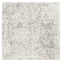 SAFAVIEH Restoration Vintage Delmar Abstract Area Rug, Beige/Ivory, 6' x 6' Square