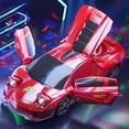 thumbnail image 2 of Electric Stunt Transformation Car with Music and Lights - Shape Changing Vehicle with Sound Effects, Interactive Toy with Flashing Lights for Ages 5-8 Years, 2 of 7