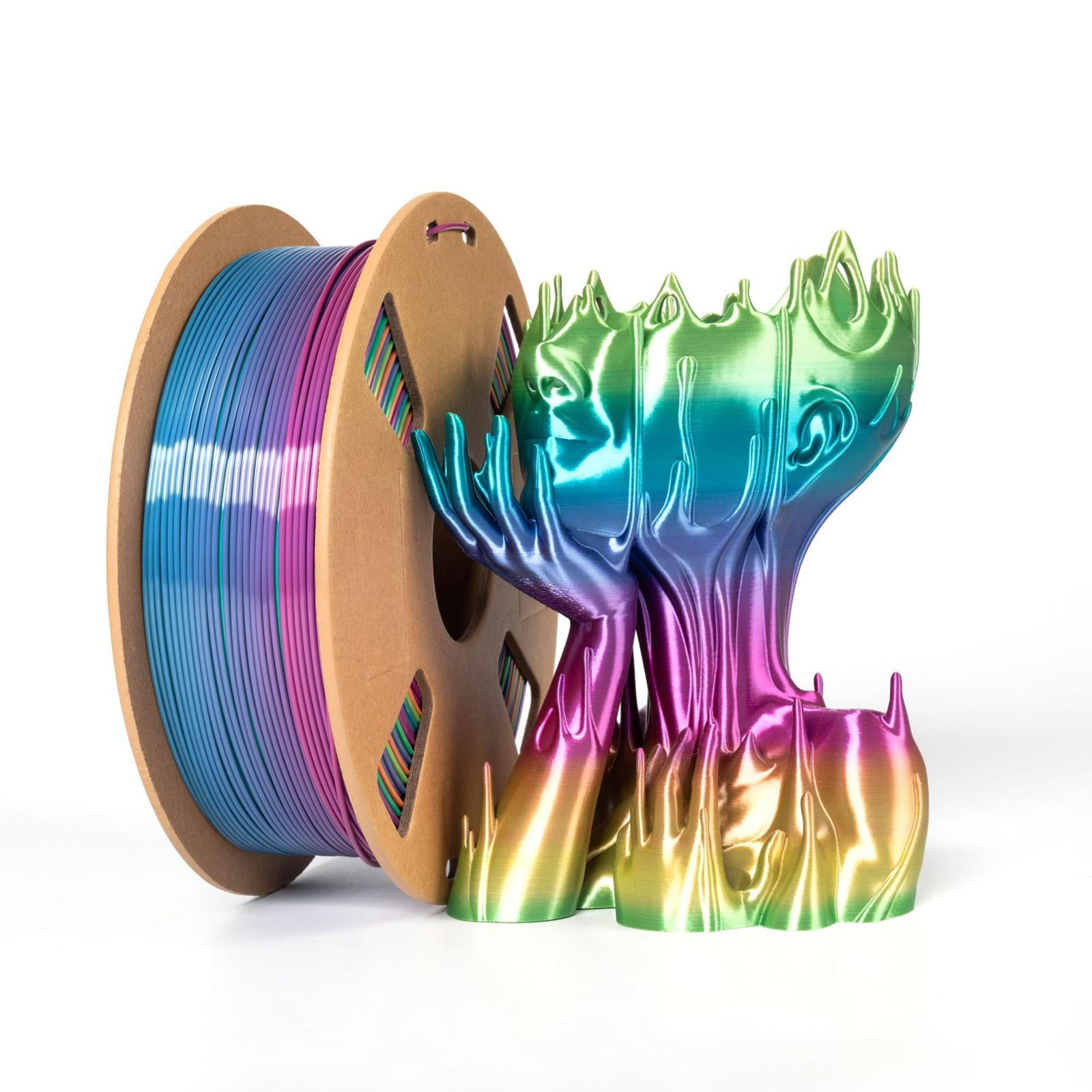 Wzmzjy 3D Printer Filament 1.75 mm Pla Filament Professional Multicolor Accessories 1kg Style A