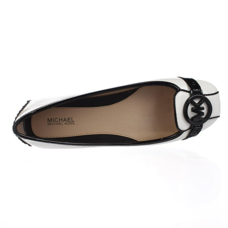 Womens MICHAEL Michael Kors Fulton Moc Ballet Flats - Optic